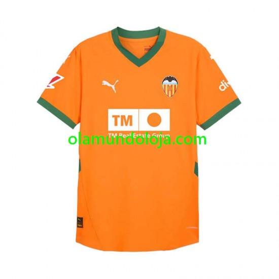 Camisola Valencia CF Homem Equipamento Terceiro 2024-2025 Manga Curta